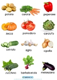 Italian Vocabulary Vegetables La verdura