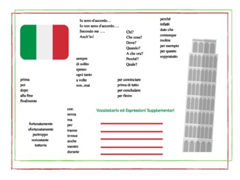 Preview of Italian Writing Placemat