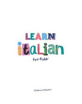 Preview of Italian activity book. Level 1