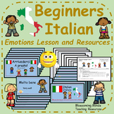 Italian lesson and resources : Feelings and emotions