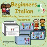 Italian lesson and resources : Introducing yourself/Saying