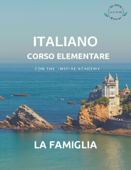 Preview of Italiano Elementare - La famiglia - "Posso" et "Voglio"