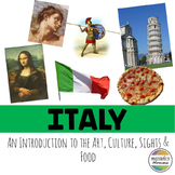 Italy: An Introduction to the Art, Culture, Sights, and Food