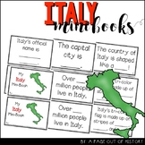 Italy Country Mini Books for Social Studies