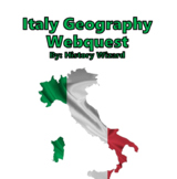 Italy Geography Webquest