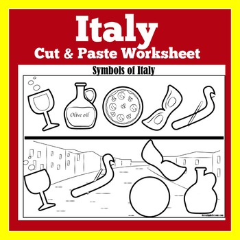 Italy Activity | Worksheet by Green Apple Lessons | TpT
