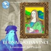 Italy! Renaissance—Leonardo da Vinci Lesson w Easy Mona Li