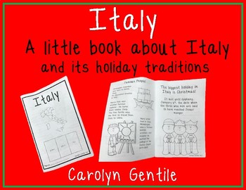 Preview of Italy - a book about Italy and its holiday traditions