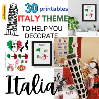 Preview of Italy printables