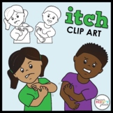 Itch Clip Art - Short i Sound Phonics Graphics