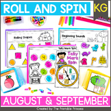 Beginning of the Year Centers for Kindergarten Math and Li