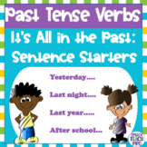 Regular and Irregular Past Tense Verbs | Sentence Starters