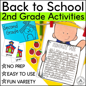 Back To School Activities For Second Grade  Back to school activities,  School activities, School resources