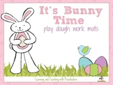 It's Bunny Time play dough work mats