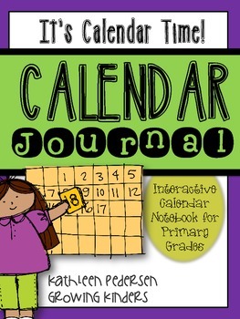 Preview of It's Calendar Time! Interactive Daily Calendar Journal (1-2)