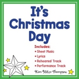 It's Christmas Day Song with Lyrics & Sheet Music