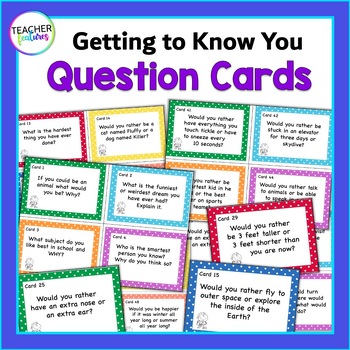 GETTING TO KNOW YOU CLASSROOM ACTIVITIES 1st Week of School | TPT