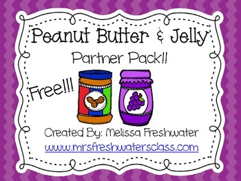 It S Pbj Time Peanut Butter Jelly Classroom Partner Pack Tpt