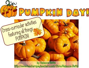 Preview of Pumpkin Activities for Reading, Science, Math & More