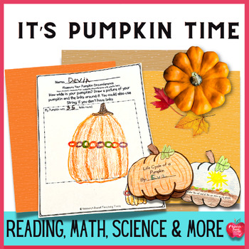 Preview of Explore Pumpkin Time with STEM and STEAM Activities