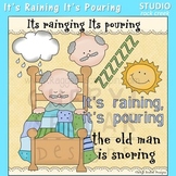 It's Raining It's Pouring The Old Man is Snoring Nursery R