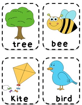Preview of It's Spring Time! ESL Flashcards