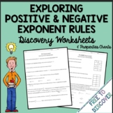 Exponent Rules Worksheets