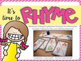 It's Time to Rhyme (Guided Reading Phonics Activity)