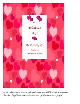 Preview of It's Valentine's Day...An Activity Kit