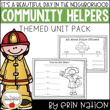Preview of It's a Beautiful Day in the Neighborhood {Math & ELA community activities}