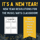 It's a New Year: New Year Resolutions for the Music/Arts C