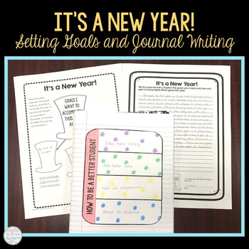 Preview of It's a New Year Writing Activity