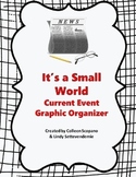 FREE "It's a Small World" Current Event Report Graphic Organizer