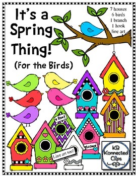 It's a Spring Thing - For the Birds! Clip Art Collection ...