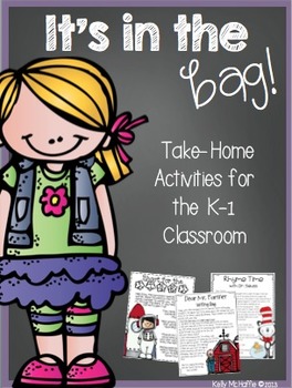 Preview of It's in the Bag-Take Home Activity Bags