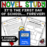 It's the First Day of School Forever: Boy Book Novel Study Guide