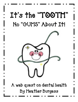 Preview of It's the "TOOTH" No "GUMS" About It