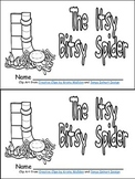 Itsy Bitsy Spider Book, Poster, and MORE - Preschool Kinde
