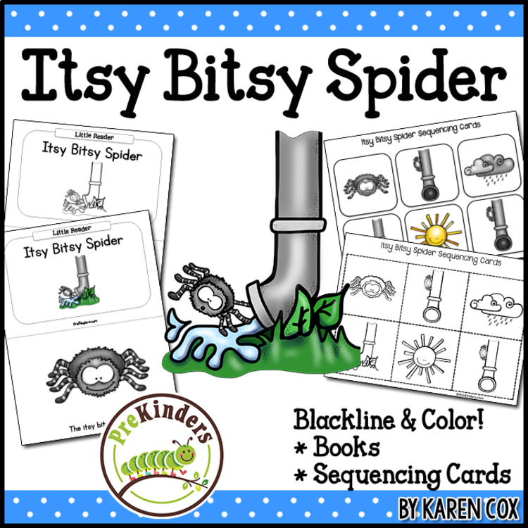 Itsy Bitsy Spider Printable