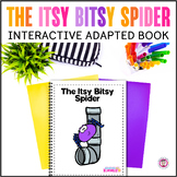 Itsy Bitsy Spider Adapted Book for Special Education Adapt