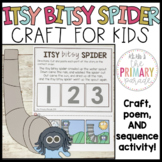 Itsy Bitsy Spider Craft | Nursery Rhyme Crafts | Nursery R