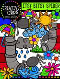 Itsy Bitsy Spider {Creative Clips Digital Clipart}