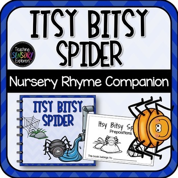 Preview of Itsy Bitsy Spider/ Incy Wincy: Interactive Book, Props + Activities
