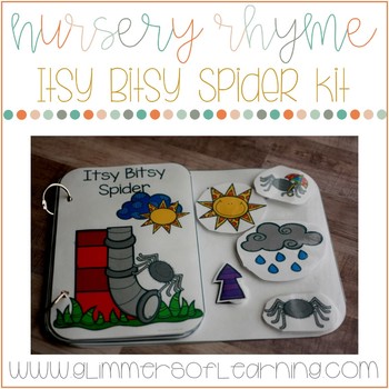 Itsy Bitsy Spider Song Board