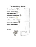 Itsy Bitsy Spider Interactive Circle Time Poem & Story Pie