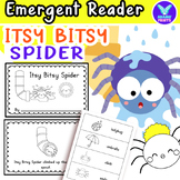 Itsy Bitsy Spider - Nursery Rhyme ELA Emergent Reader Voca