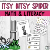 Itsy Bitsy Spider Nursery Rhyme Hands On Literacy Math Act