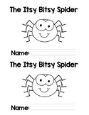 Itsy Bitsy Spider Take Home Printable Book