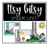 Itsy Bitsy Spider poem, play dough mats, craft, and much more