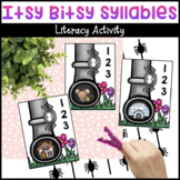 Itsy Bitsy Syllables Activity for Nursery Rhymes
